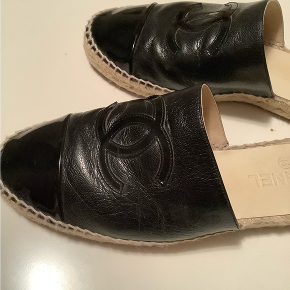 XX SOLD XXChanel espadrille slides - Picture 9 of 11